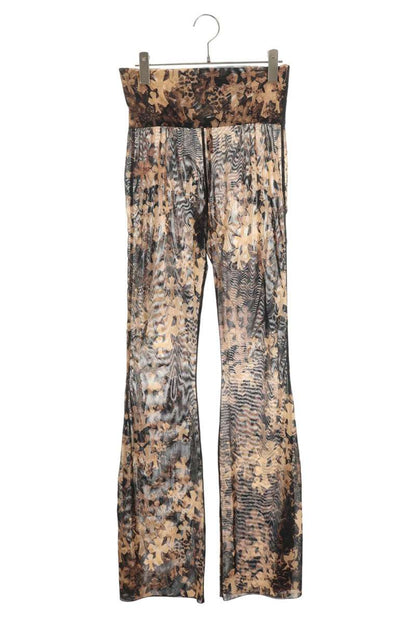 Chrome Hearts Cemetery Cross Mesh Flare Pants Multi Size XS