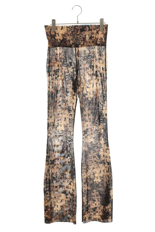 Chrome Hearts Cemetery Cross Mesh Flare Pants Multi Size XS