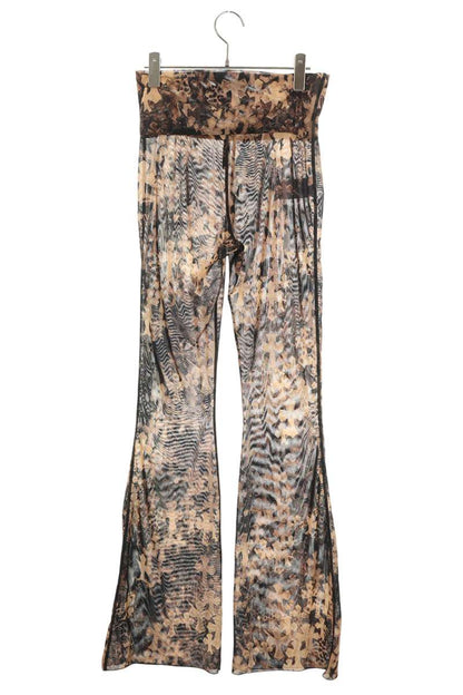 Chrome Hearts Cemetery Cross Mesh Flare Pants Multi Size XS