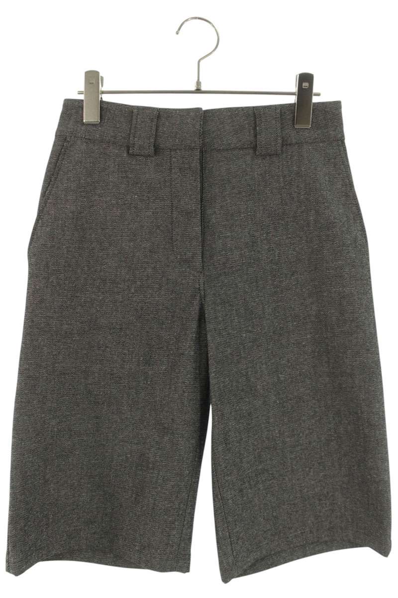 Christian Dior Gray Cotton Button Fly Shorts Size 34