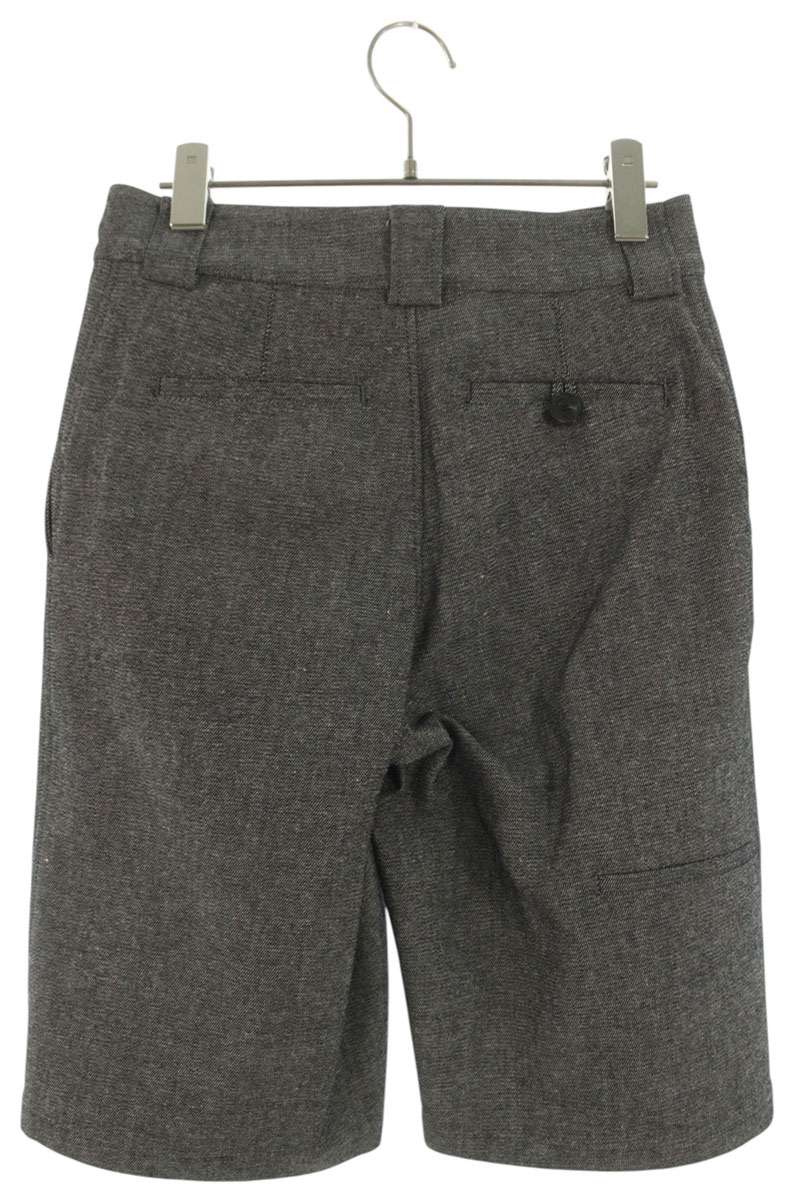 Christian Dior Gray Cotton Button Fly Shorts Size 34