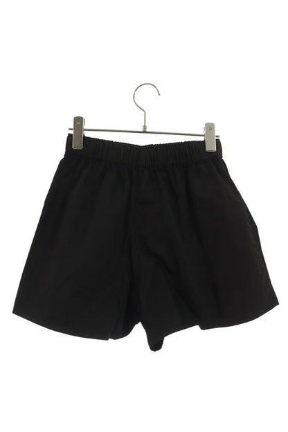 Prada Triangle Logo Plate Nylon Shorts Black Size 38