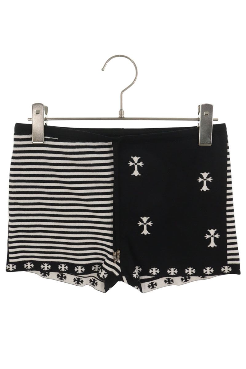 Chrome Hearts CH PLUS Drawstring Border Knit Shorts Size S