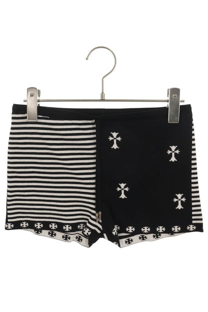 Chrome Hearts CH PLUS Drawstring Border Knit Shorts Size S