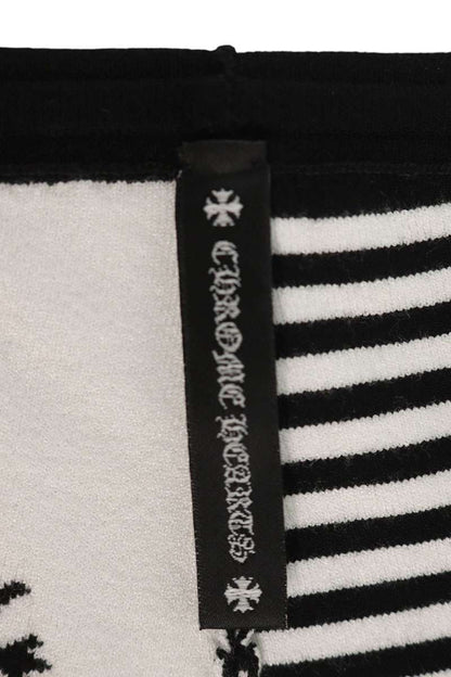 Chrome Hearts CH PLUS Drawstring Border Knit Shorts Size S