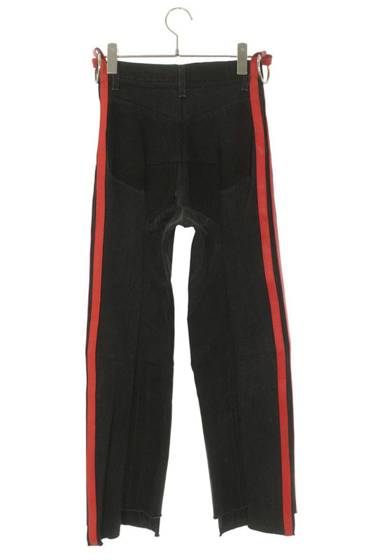 Vetements Reconstructed Leather Side Stripe Jeans Size XS