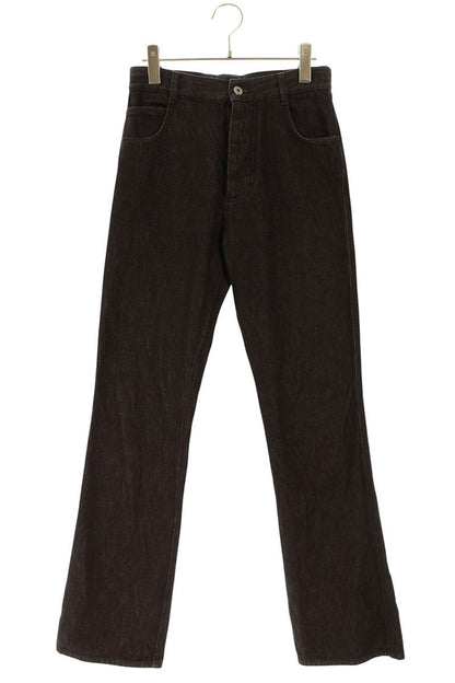 Bottega Veneta Brown Straight Cotton Jeans Size 38