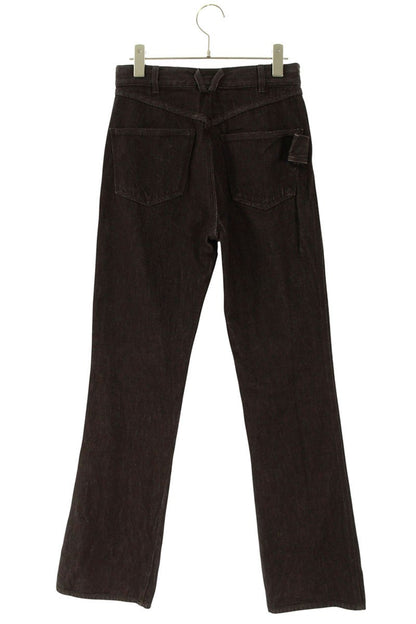 Bottega Veneta Brown Straight Cotton Jeans Size 38