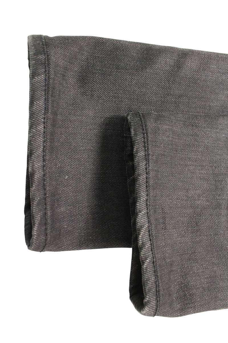 Celine Black Straight Cotton Denim Jeans 639E 38VB Size 28