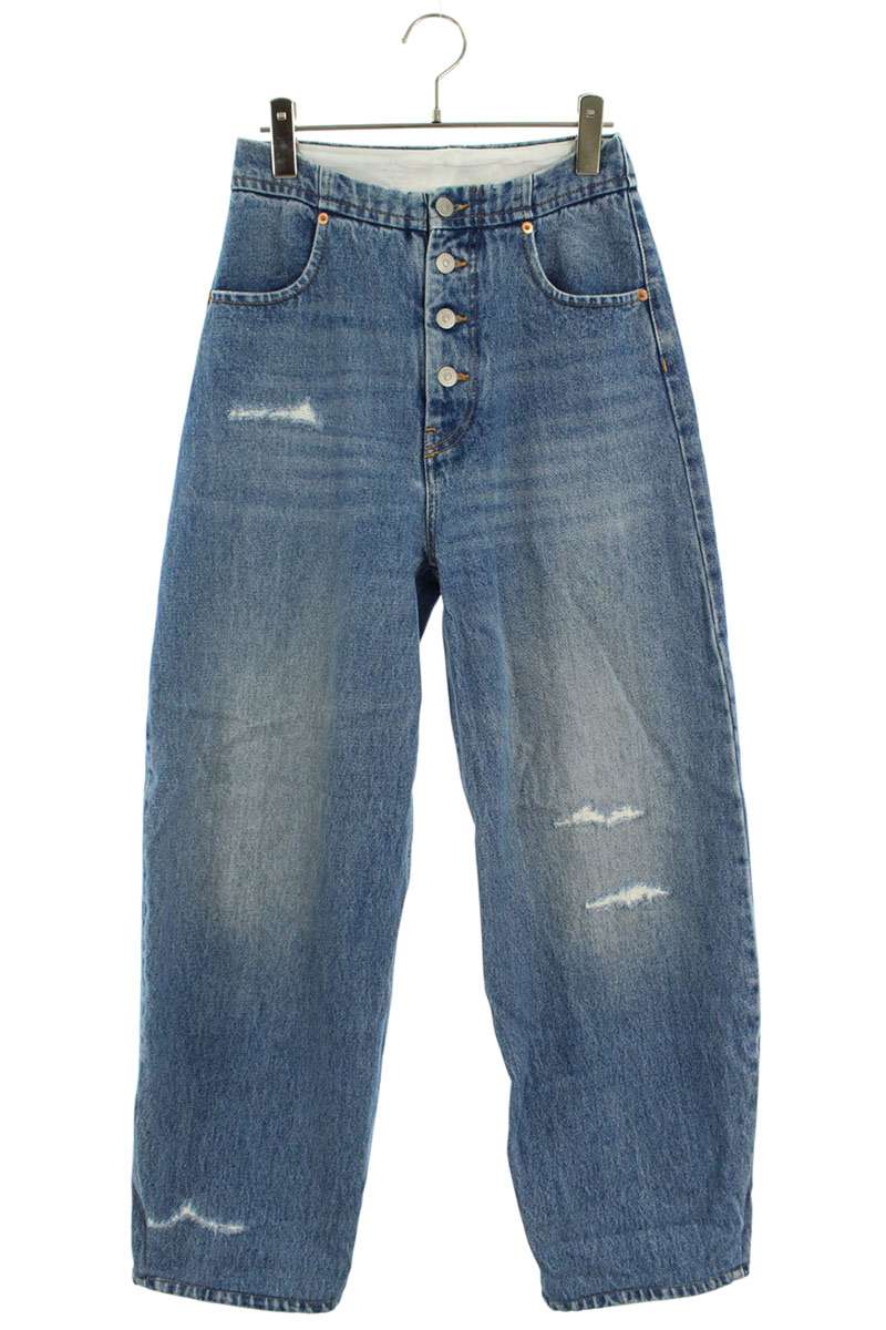 Maison Margiela Distressed Washed Light Blue Jeans Size 26