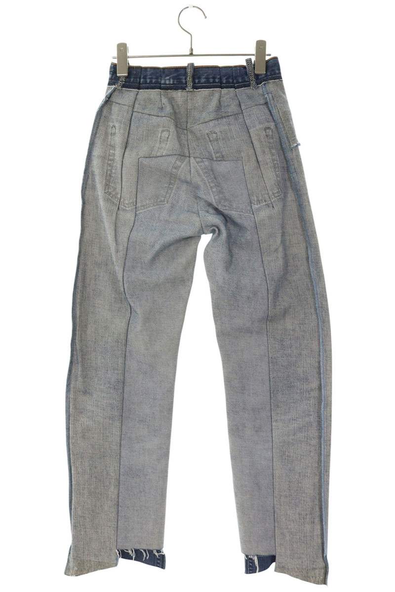 Vetements Inside Out Reconstructed Indigo Jeans Size L