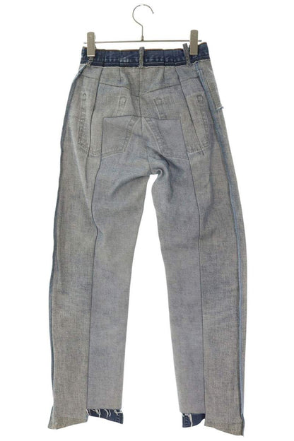 Vetements Inside Out Reconstructed Indigo Jeans Size L