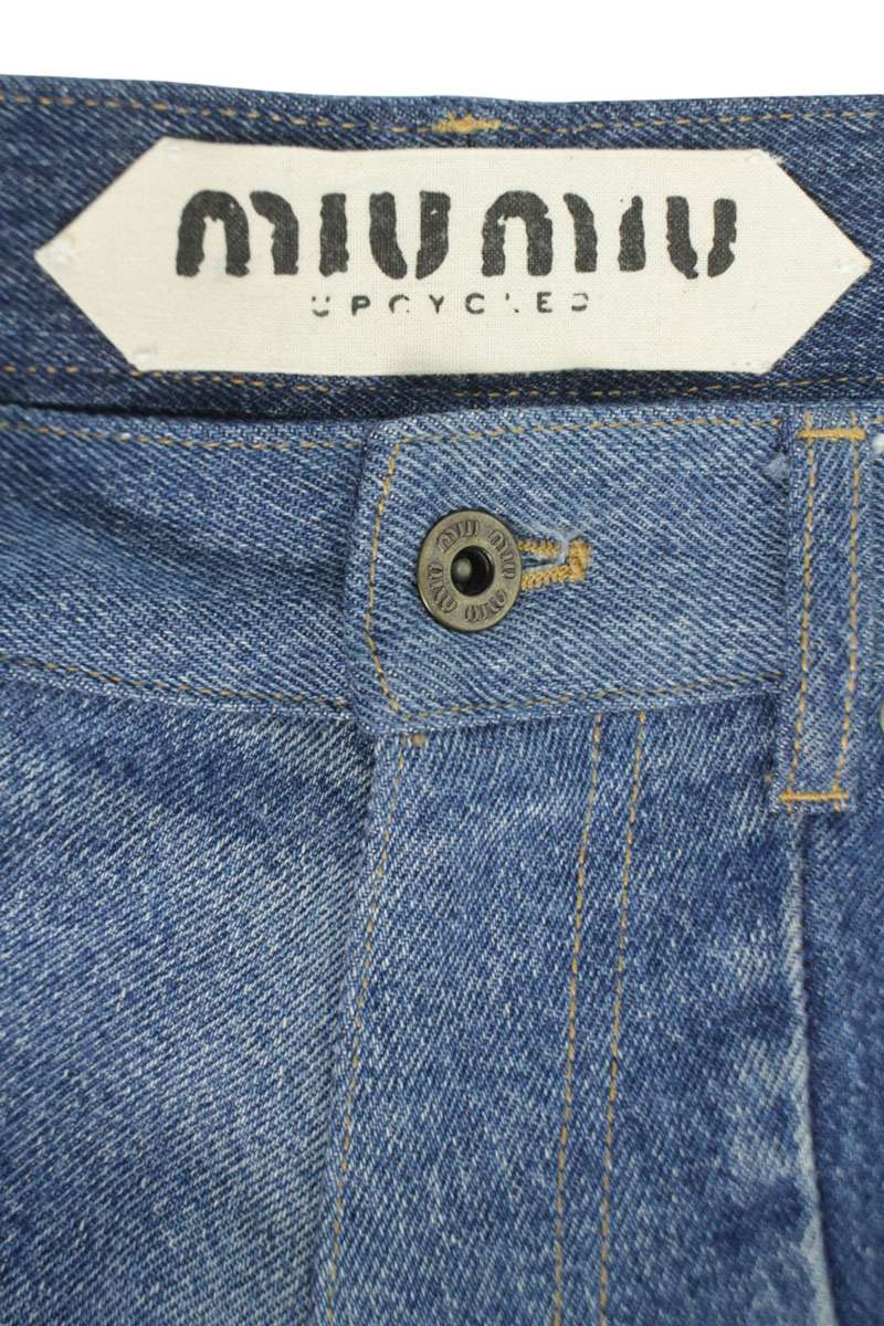 Miu Miu 5-Pocket Indigo Denim Jeans Size 25
