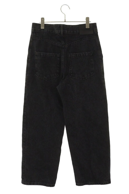 Loewe Anagram Baggy Black & White Cotton Jeans Size 34 inch