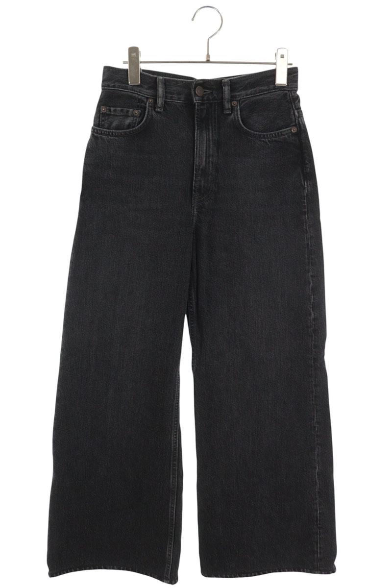 Acne Studios (2022F) Vintage Black Wide Leg Jeans Size 24/30