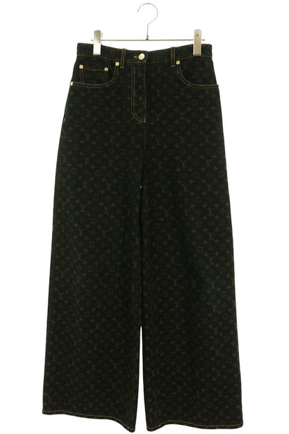 Louis Vuitton 25AW Monogram Straight-Cut x Brown Size 36