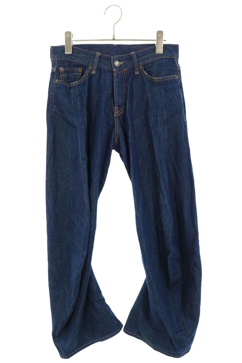Acne Studios Rinsed Indigo Loose Twist Jeans Size 25/30