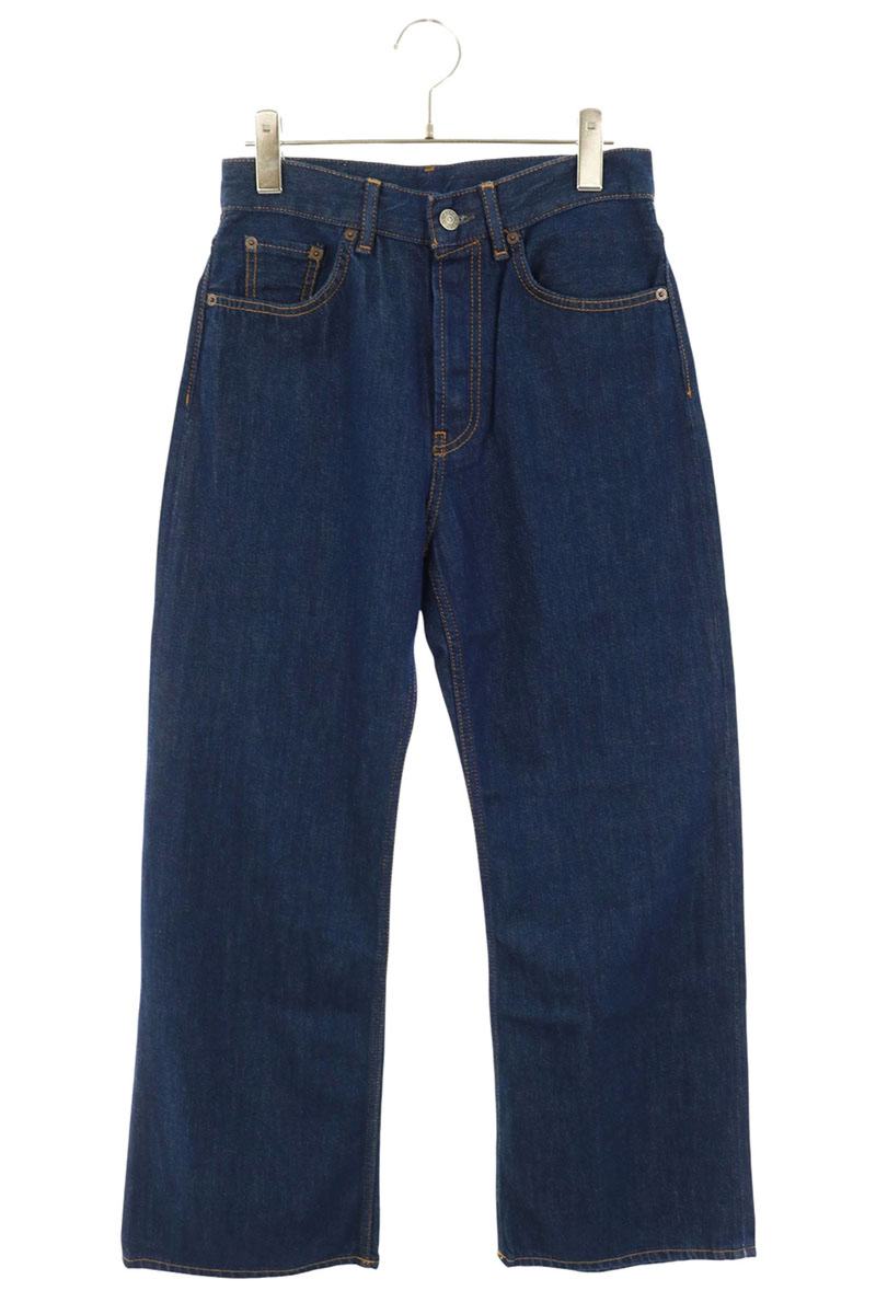Acne Studios Rinsed Indigo Loose Fit Fly Jeans Size 25/30