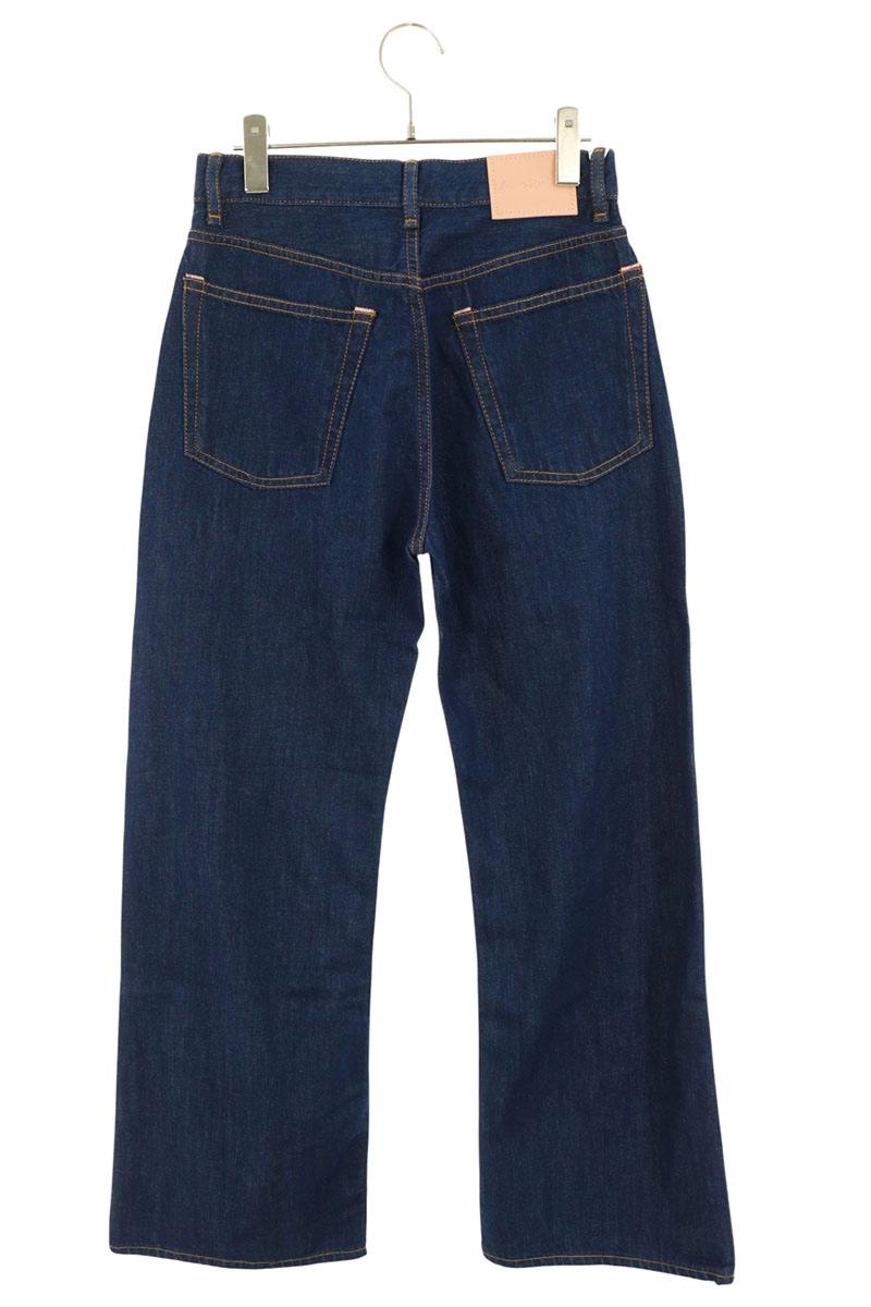 Acne Studios Rinsed Indigo Loose Fit Fly Jeans Size 25/30