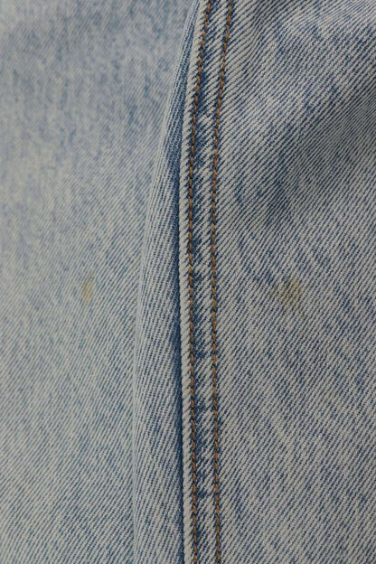 Alexander Wang Layered Washed Denim Button Fly Jeans Size 24