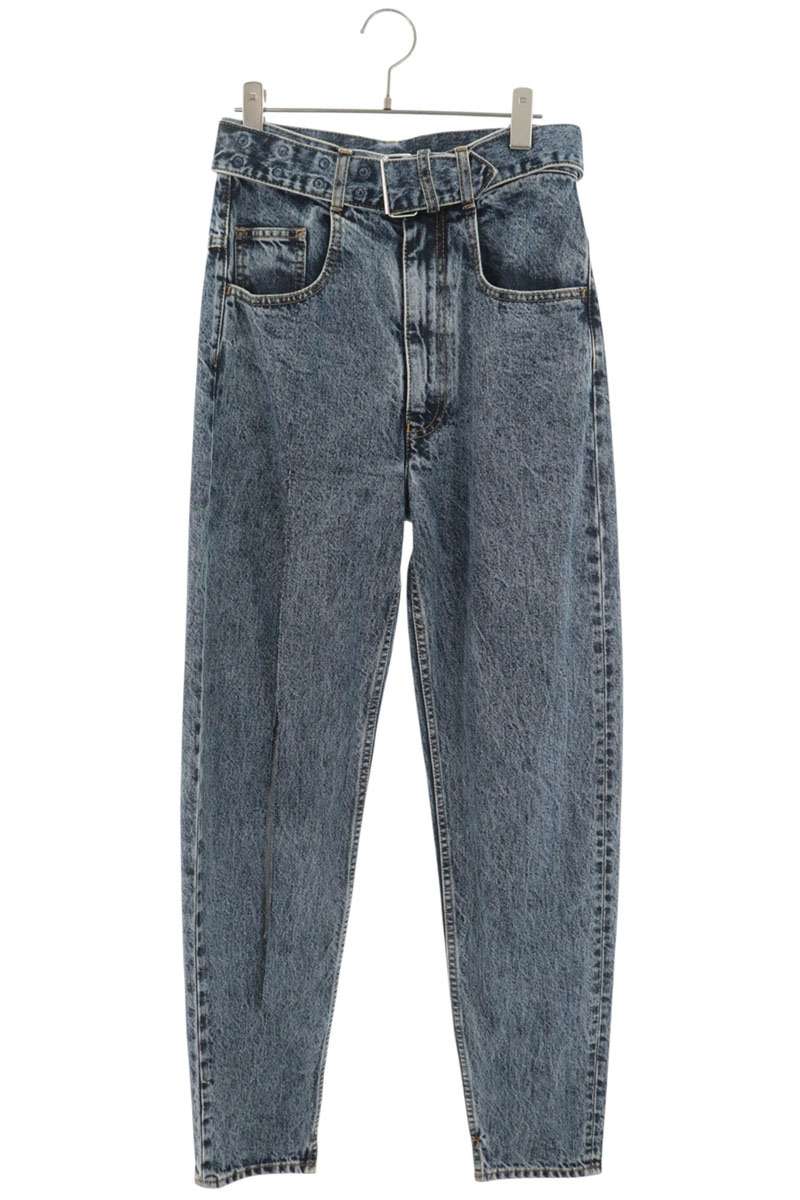 Maison Margiela 20SS Chemical Wash Belt Jeans Size 36
