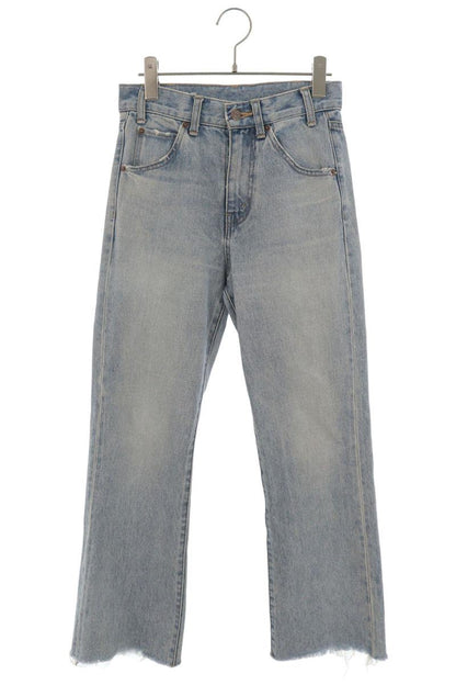 Celine Dylan Raw Hem Flare Jeans Indigo Size 24