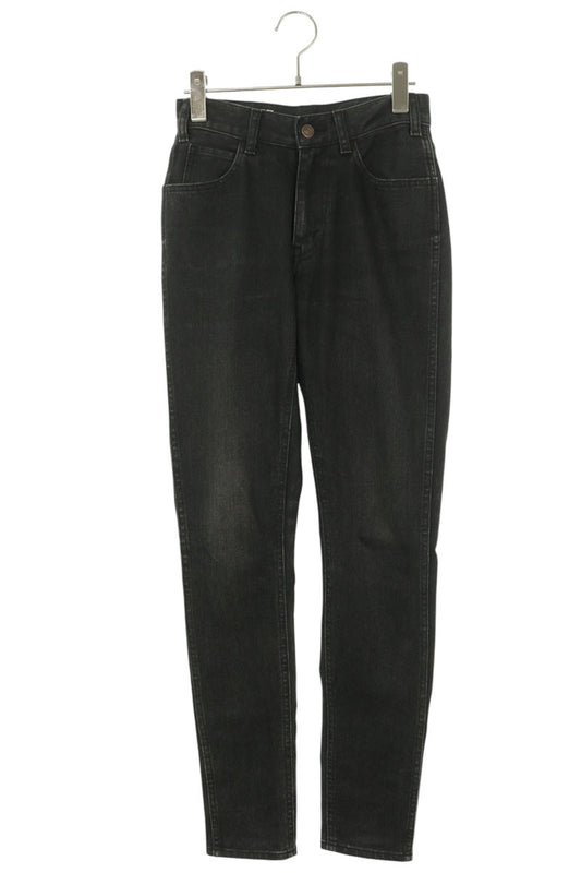 CELINE Skinny Stretch Jeans Black Size 24