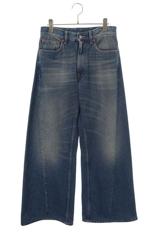 MM6 Wide Denim Jeans Indigo Size 27 Inch