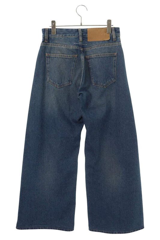 MM6 Wide Denim Jeans Indigo Size 27 Inch