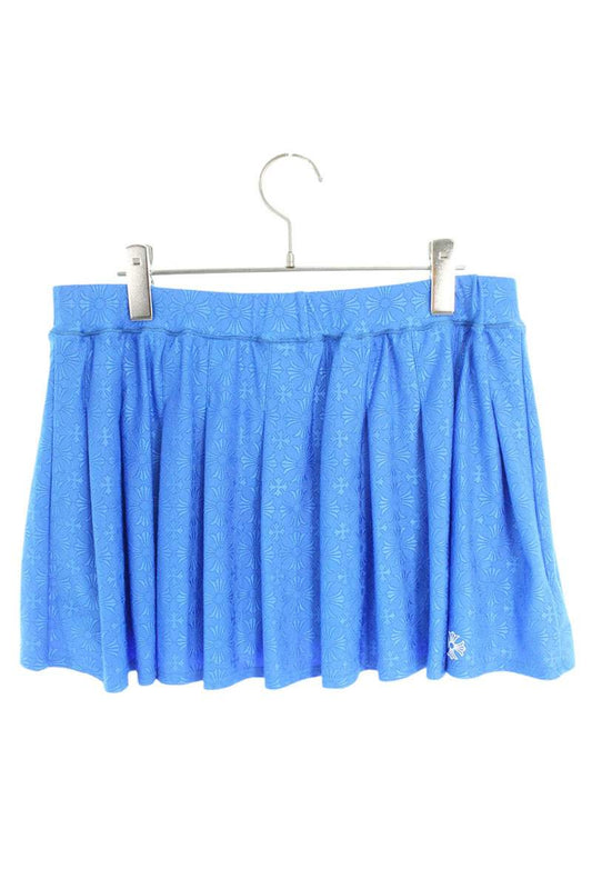Chrome Hearts Blue CH Plus Poly-Nylon Skort Size XL
