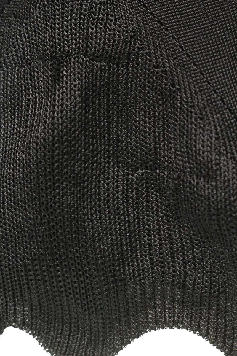 Chrome Hearts CH Plus Logo Lace Skirt Black Rayon Size L