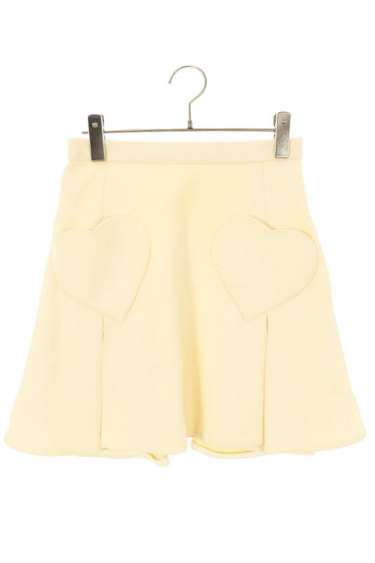 Christian Dior Heart Pocket Skirt Off-White Size 34