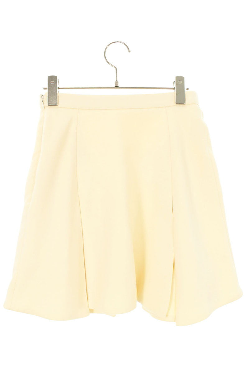 Christian Dior Heart Pocket Skirt Off-White Size 34