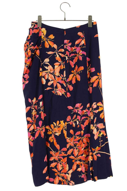 Dries Van Noten 19AW Floral Print Midi Skirt Size 36
