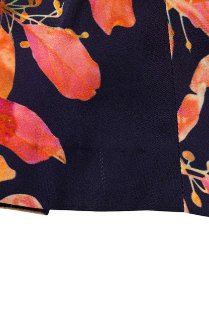 Dries Van Noten 19AW Floral Print Midi Skirt Size 36