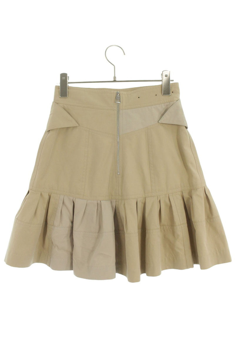 Burberry Beige Cotton Trench Skirt Size 36