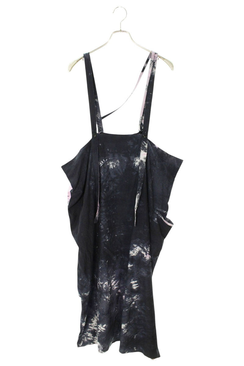 Yohji Yamamoto 25SS Asymmetric Pink Printed Dress Size 2