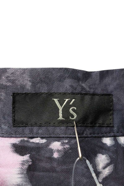 Yohji Yamamoto 25SS Asymmetric Pink Printed Dress Size 2