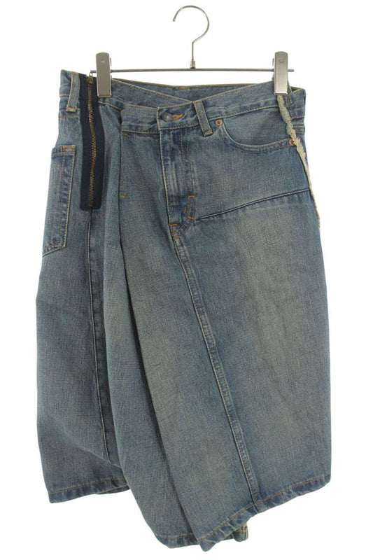 Junya Watanabe AD2004 Reworked Denim Skirt-Pants Size M