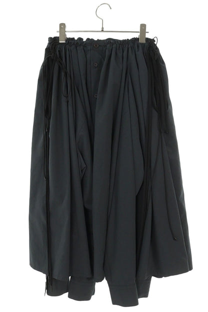 Yohji Yamamoto 25AW Docking Taffeta Skirt Gray Size 2