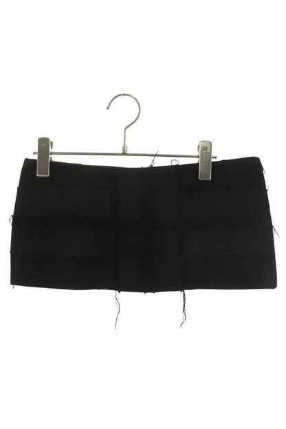 Vintage LATUI ATELIER Black Denim Skirt Size S