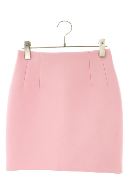 Versace Pink Polyester Pencil Skirt Size 36