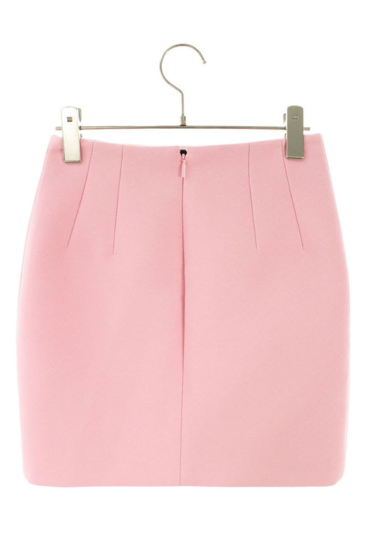 Versace Pink Polyester Pencil Skirt Size 36