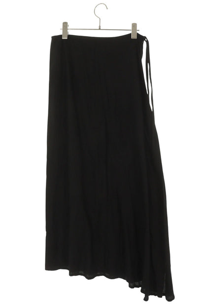Yohji Yamamoto Rayon Cotton Skirt Black Size 2