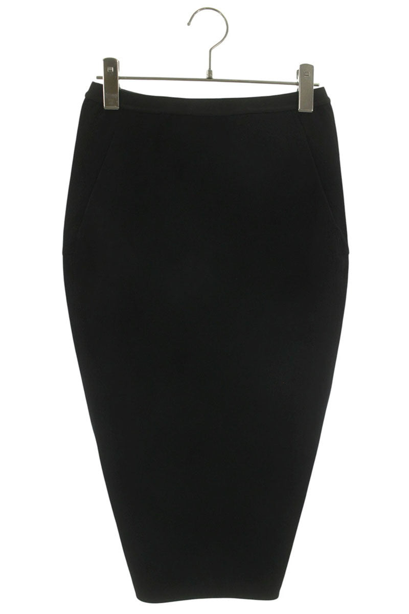 Rick Owens 18AW GG Black Cocoon Tight Skirt Size 38