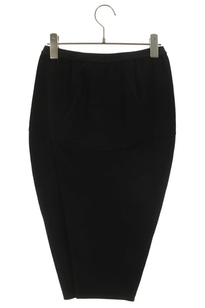 Rick Owens 18AW GG Black Cocoon Tight Skirt Size 38