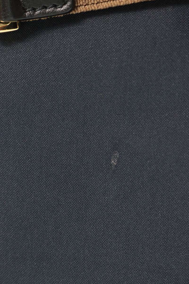 Miu Miu Belted Logo Patch Navy Mini Skirt Size 36
