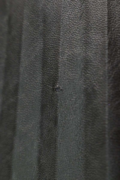 Maison Margiela 23SS Faux Leather Pleated Skirt Size 36