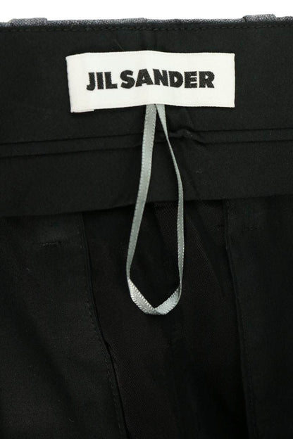 Jil Sander Gray Wool Midi Skirt Size 32