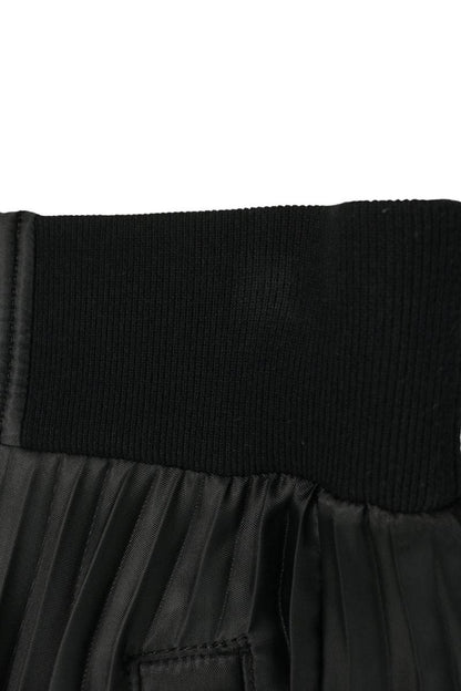 Sacai Plaid Patchwork Docking Midi Skirt Size 2